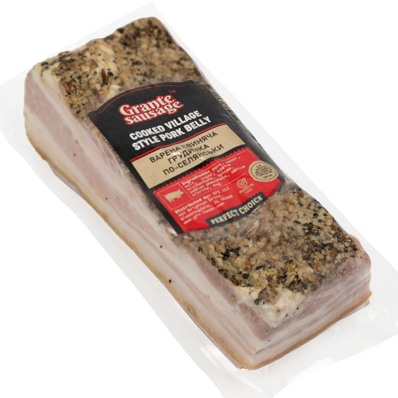 Cooked Pork Belly "Village Style", Chunk VP