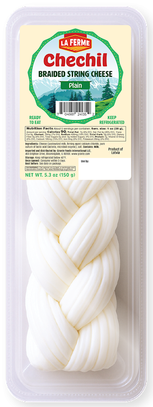Chechil Braided String Cheese Plain